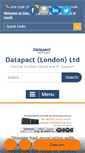 Mobile Screenshot of datapact.co.uk